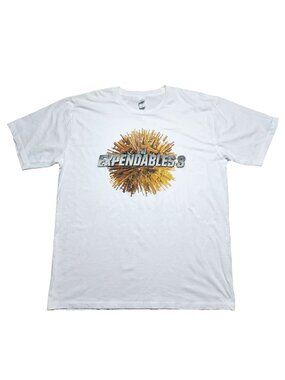 The Expendables 3 Movie Promo T-Shirt By Startee XL White